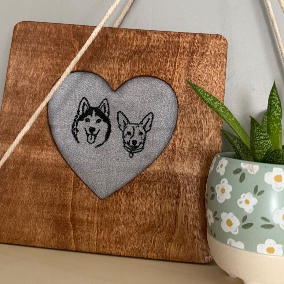 Custom Embroidered Keepsakes