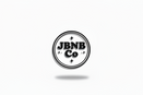 Black circular logo with 'JBNB Co' text on a white background