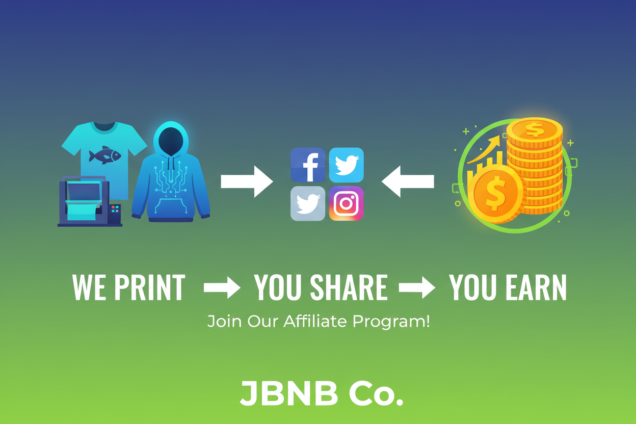 can you add JBNB Co at the bottom and replace the logo thats there