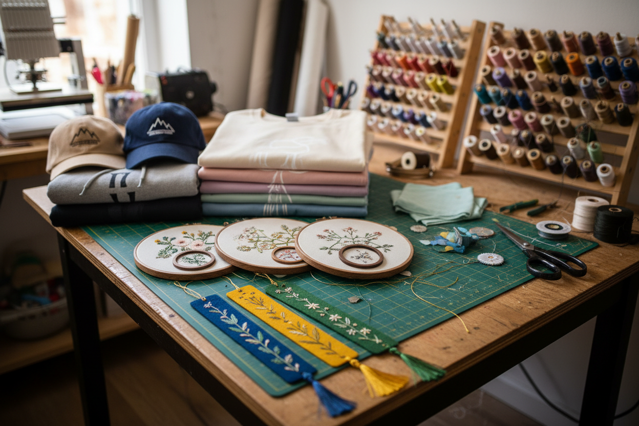 make the bookmarks smaller and the table a little more of a mess and realistic like we are working in there